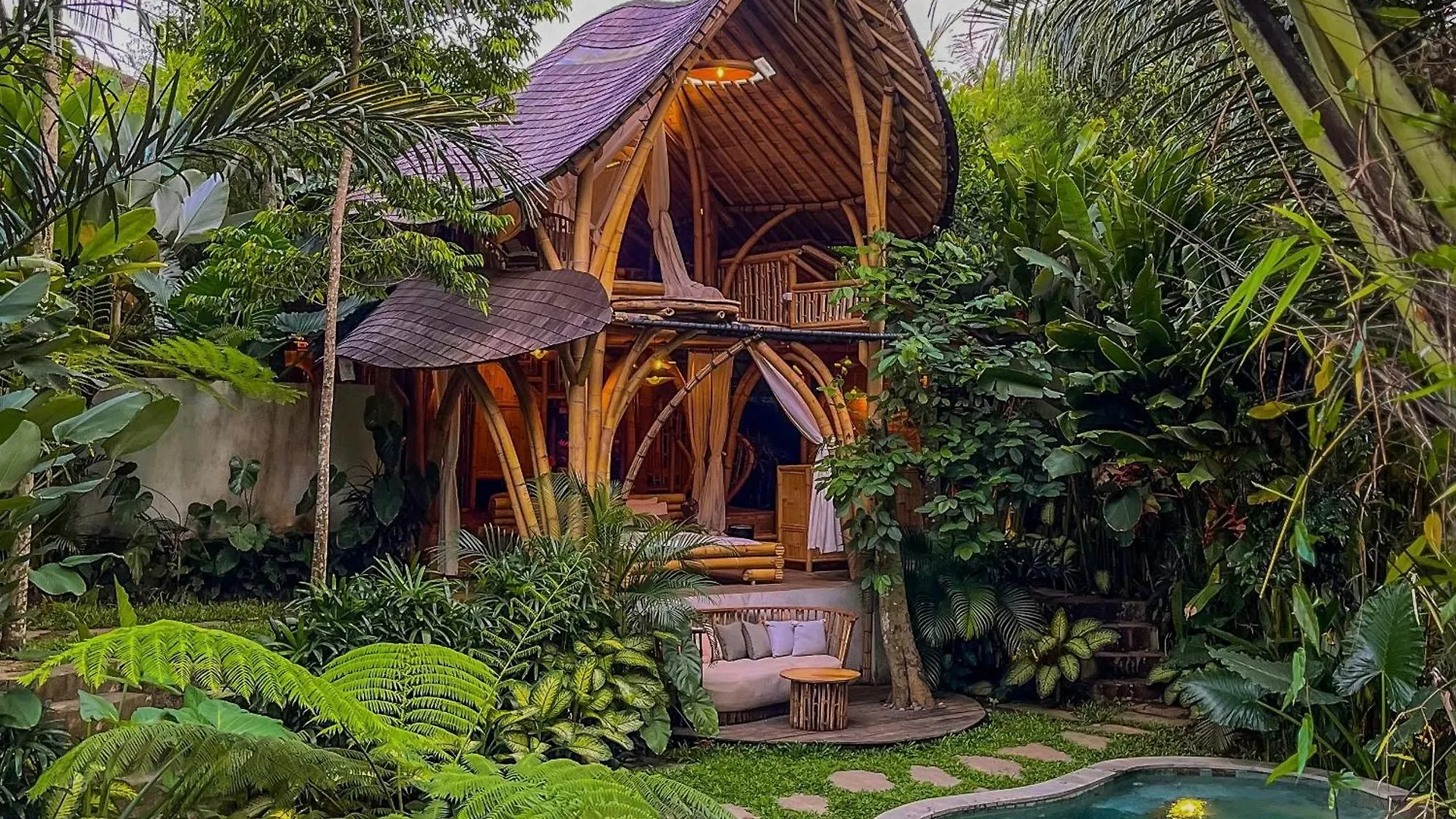 Kemping Hotel Wahem Eco Bamboo Ubud Indonezja