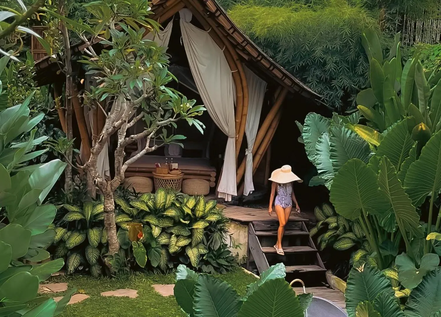 乌布 Wahem Eco Bamboo酒店 营地